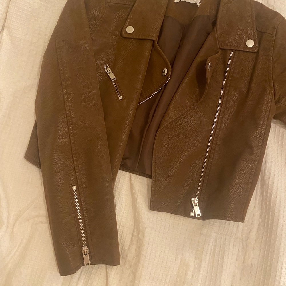 Urban outfitters leather jacket